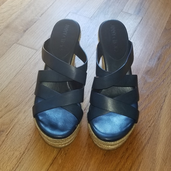 Jimmy Choo Wedge Sandal - Picture 3 of 16